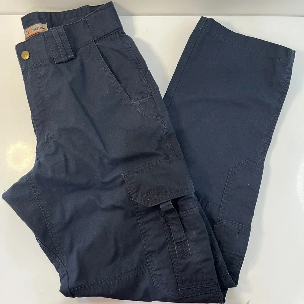 5.11 Tactical Mens Pants 30x34 Blue Cargo Utility Work Hiking Outdoor Gorpcore